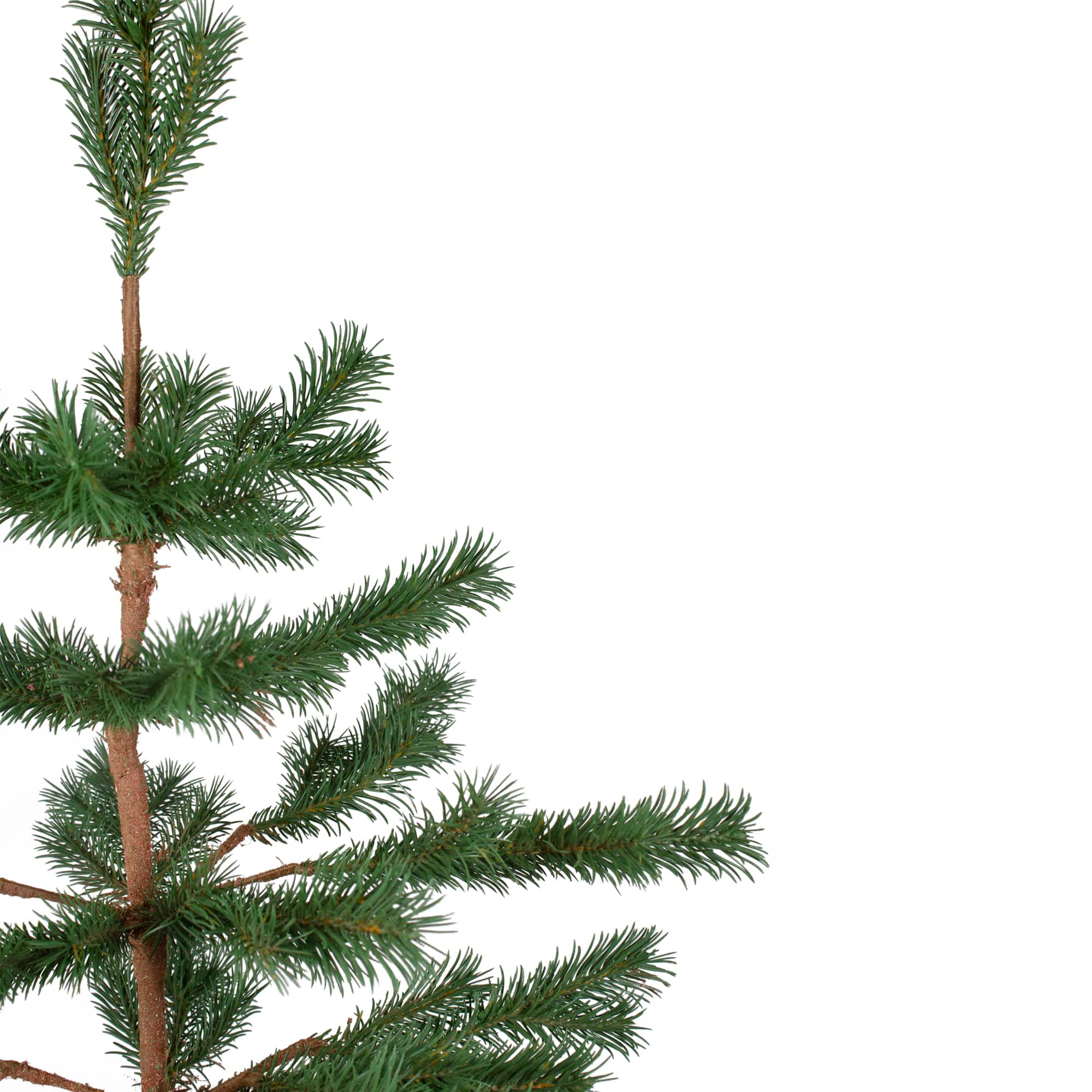 3ft. Unlit Real Touch™️ Ponderosa Pine Artificial Christmas Tree with Jute Base